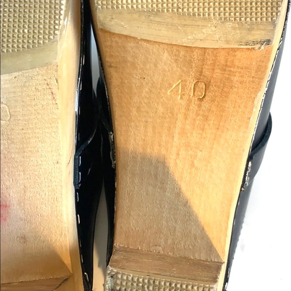 Maguba Stockholm Black Size 40 Clogs EUC W Light Unvarnished Alder Wood … - Picture 12 of 13